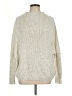 Mossimo Tweed Silver Turtleneck Sweater Size L - photo 1