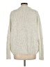 Mossimo Tweed Silver Turtleneck Sweater Size L - photo 2