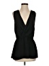 MICHAEL Michael Kors 100% Polyester Black Sleeveless Blouse Size S - photo 1