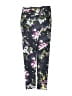 Active by Old Navy Floral Purple Black Casual Pants Size 10 - 12 - photo 2