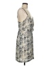 Forever 21 Contemporary 100% Polyester Paisley Gray Cocktail Dress Size M - photo 4