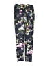 Active by Old Navy Floral Purple Black Casual Pants Size 10 - 12 - photo 1