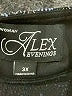 Alex Evenings Paisley Blue Blazer Size 3X - photo 6