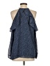 MICHAEL Michael Kors 100% Polyester Blue Sleeveless Blouse Size S - photo 2