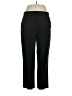 Reserved Solid Black Casual Pants Size XL - photo 1