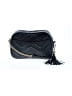 Assorted Brands 100% Polyurethane Chevron-herringbone Black Crossbody Bag One size - photo 1