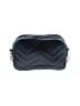 Assorted Brands 100% Polyurethane Chevron-herringbone Black Crossbody Bag One size - photo 3