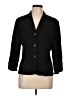 Andre Oliver 100% Polyester Black Blazer Size 12 - photo 1