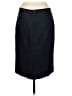 Sag Harbor 100% Polyester Solid Black Blue Formal Skirt Size 8 - photo 2