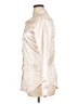 Unbranded 100% Polyester Animal Print Ivory Long Sleeve Blouse Size XL - photo 5