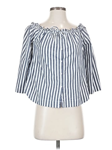 Madewell 3/4 Sleeve Blouse (view 1)