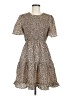 Hayden 100% Polyester Animal Print Brown Casual Dress Size M - photo 1