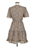 Hayden 100% Polyester Animal Print Brown Casual Dress Size M - photo 2