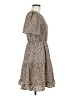 Hayden 100% Polyester Animal Print Brown Casual Dress Size M - photo 4