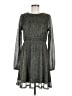 Xhilaration Metallic Gray Casual Dress Size M - photo 1