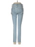 Zara 100% Cotton Hearts Blue Jeans Size 6 - photo 2