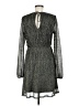 Xhilaration Metallic Gray Casual Dress Size M - photo 2