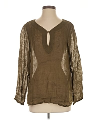 Eileen Fisher Long Sleeve Blouse (view 1)