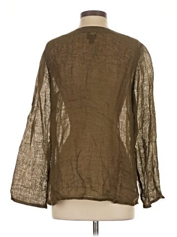 Eileen Fisher Long Sleeve Blouse (view 2)