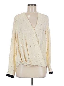Rag & Bone Long Sleeve Silk Top