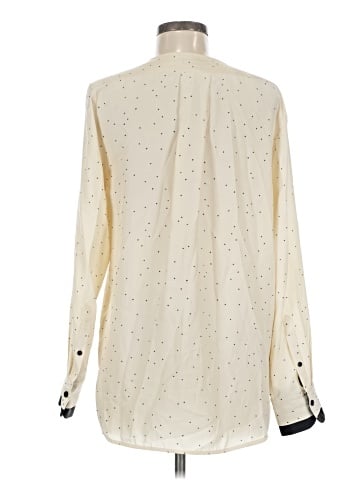 Rag & Bone Long Sleeve Silk Top (view 2)