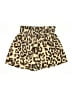Unbranded 100% Polyester Animal Print Gold Shorts Size M - photo 2