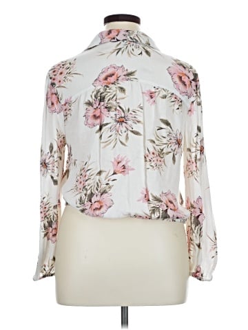 American Rag Cie 3/4 Sleeve Blouse (view 2)