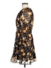 Old Navy 100% Polyester Print Yellow Casual Dress Size M - photo 5
