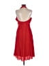 Reiss 100% Polyester Solid Red Cocktail Dress Size 6 - photo 2