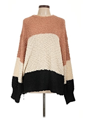 Cotton Bleu Pullover Sweater (view 1)