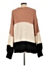 Cotton Bleu 100% Polyester Color Block Brown Pullover Sweater Size 1X - photo 2