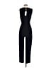 BCBGeneration 100% Polyester Solid Black Jumpsuit Size 4 - photo 2