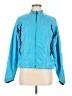 Asics 100% Polyester Blue Track Jacket Size M - photo 1