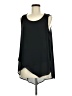 Rafaella 100% Polyester Black Sleeveless Blouse Size M - photo 1