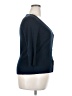 Mak Sweater Blue Cardigan Size 2X - photo 4