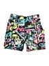 Shein Print Black Board Shorts Size 8 - 10 - photo 1