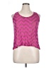 Eyelash Couture 100% Rayon Pink Tank Top Size XL - photo 1