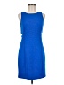 Kensie 100% Polyester Solid Blue Cocktail Dress Size M - photo 1