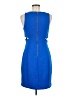 Kensie 100% Polyester Solid Blue Cocktail Dress Size M - photo 2