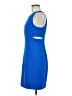 Kensie 100% Polyester Solid Blue Cocktail Dress Size M - photo 5