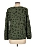 Elle Animal Print Green Pullover Sweater Size L - photo 2