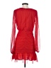 4SI3NNA 100% Polyester Red Cocktail Dress Size S - photo 2