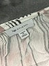 AB Studio 100% Rayon Stripes Ivory Short Sleeve Blouse Size 1X - photo 7