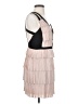BCBGMAXAZRIA 100% Polyester Pink Cocktail Dress Size 4 - photo 4