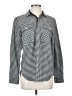 J.Crew Mercantile 100% Cotton Houndstooth Silver Long Sleeve Button-Down Shirt Size XS - photo 1