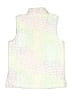 Lands' End 100% Polyester White Pink Vest Size 10 - 12 - photo 2