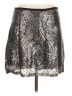 Nanette Lepore 100% Polyester Metallic Silver Casual Skirt Size 6 - photo 1