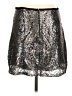 Nanette Lepore 100% Polyester Metallic Silver Casual Skirt Size 6 - photo 2