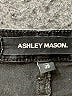 Ashley Mason Chevron-herringbone Black Jeans Size 29 waist - photo 7