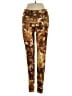 Onzie Print Gold Casual Pants Size XS - photo 1